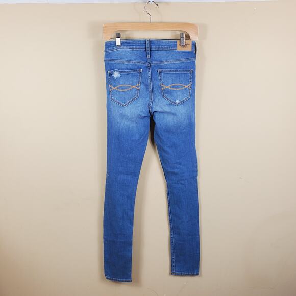 Abercrombie and Fitch High Rise Skinny Jeans Size 26 - Picture 7 of 10
